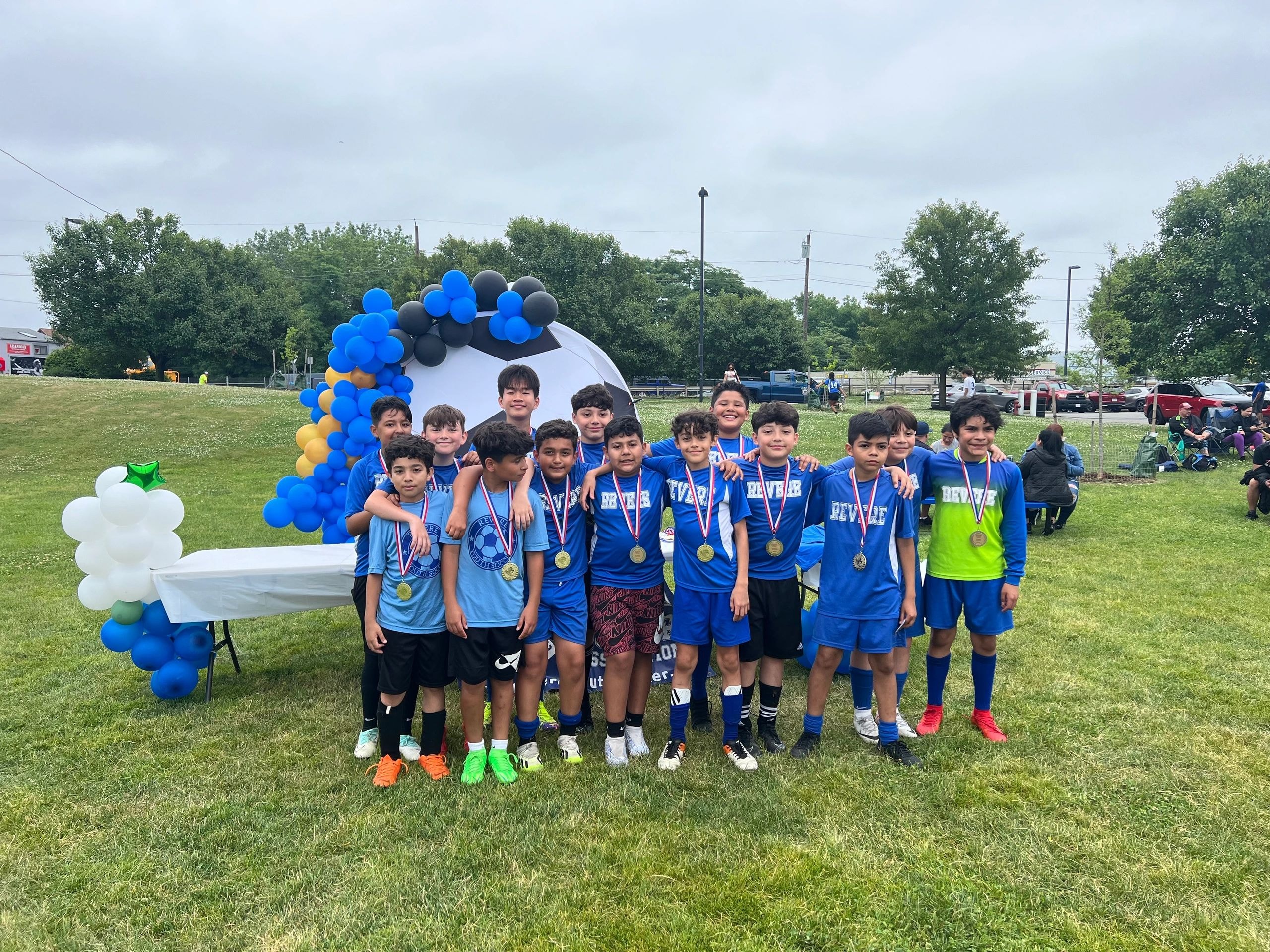 Revere Youth Soccer team